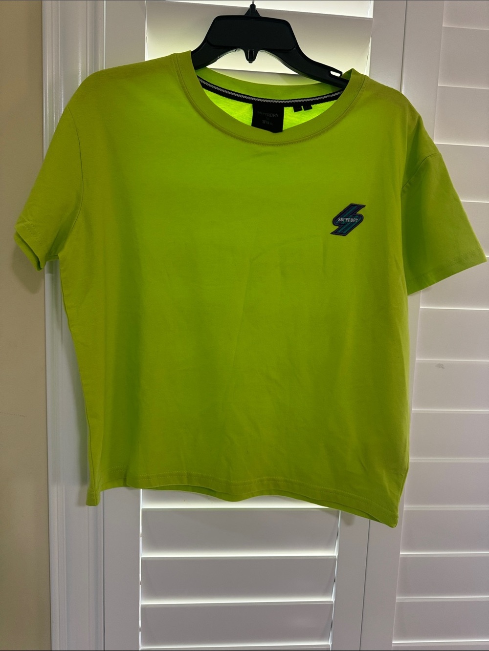 Superdry Neon Lime Crew Neck Tee